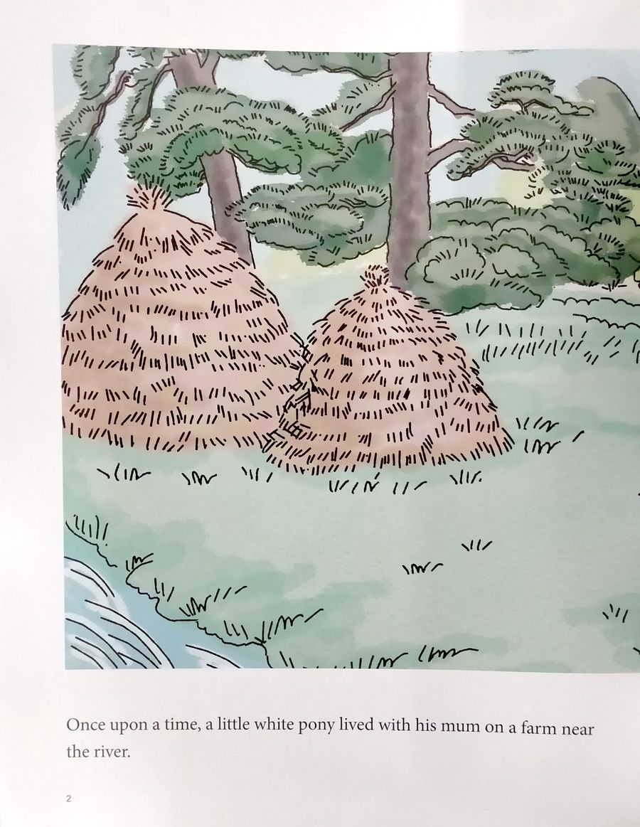 My First Chinese Storybooks Animals A Little Pony Crosses the River