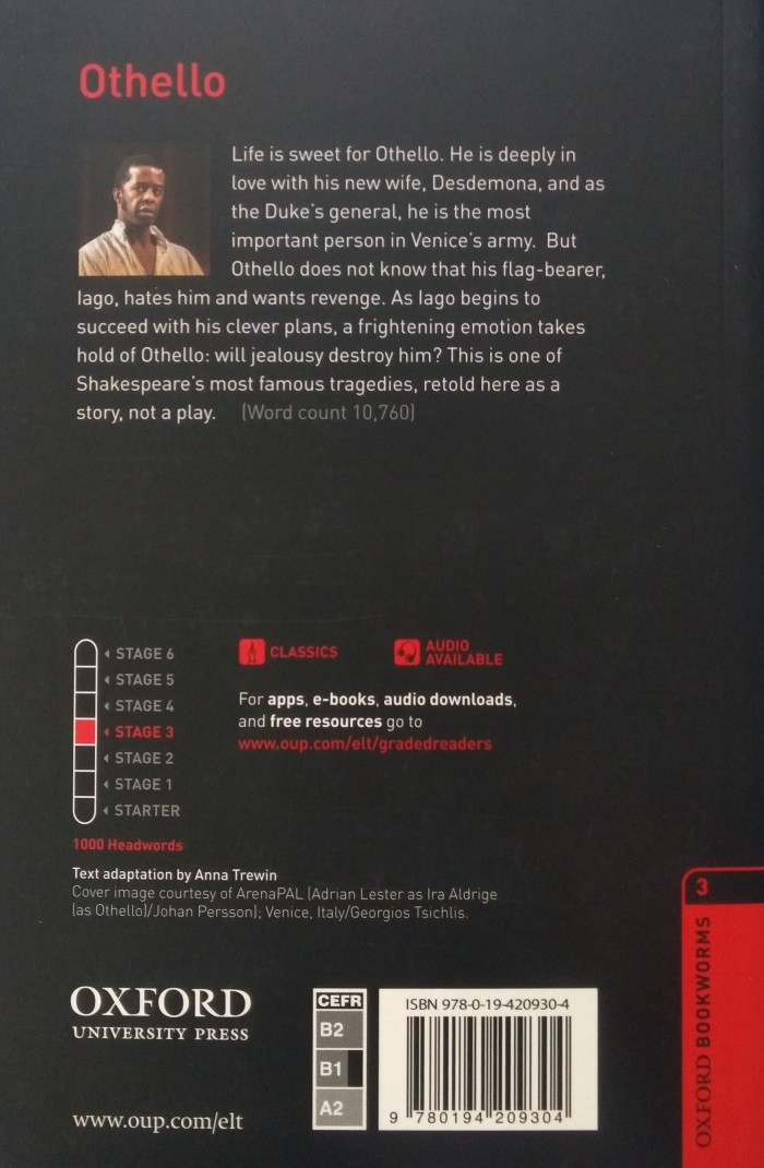 Oxford Bookworms Library 3 Othello