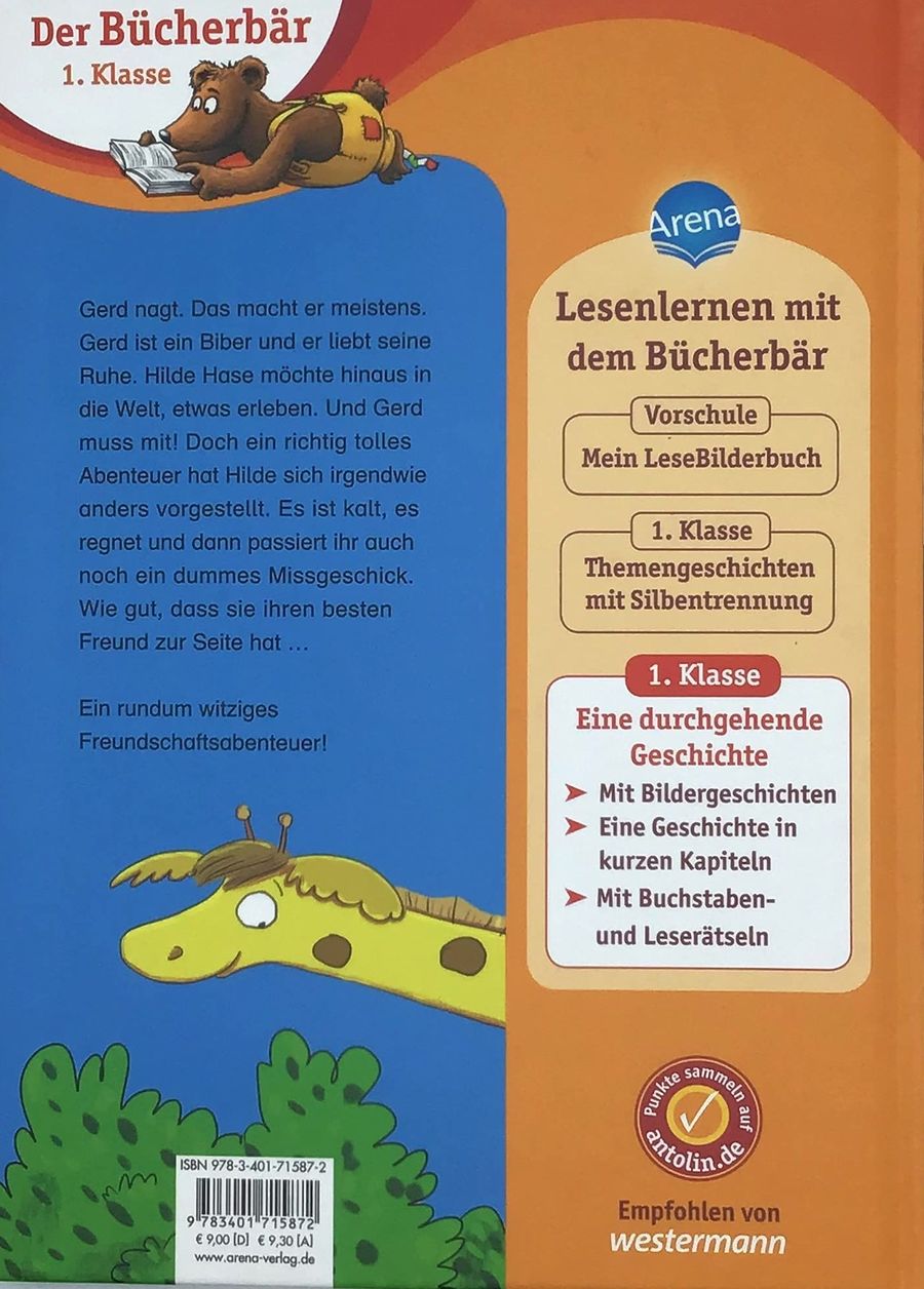 Der Bucherbar 1 Klasse Beste Freunde und ein tolles Abenteuer
