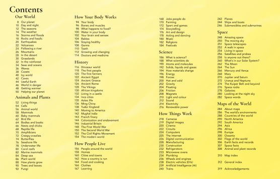 The Usborne Children's Encyclopedia Hardback Edition