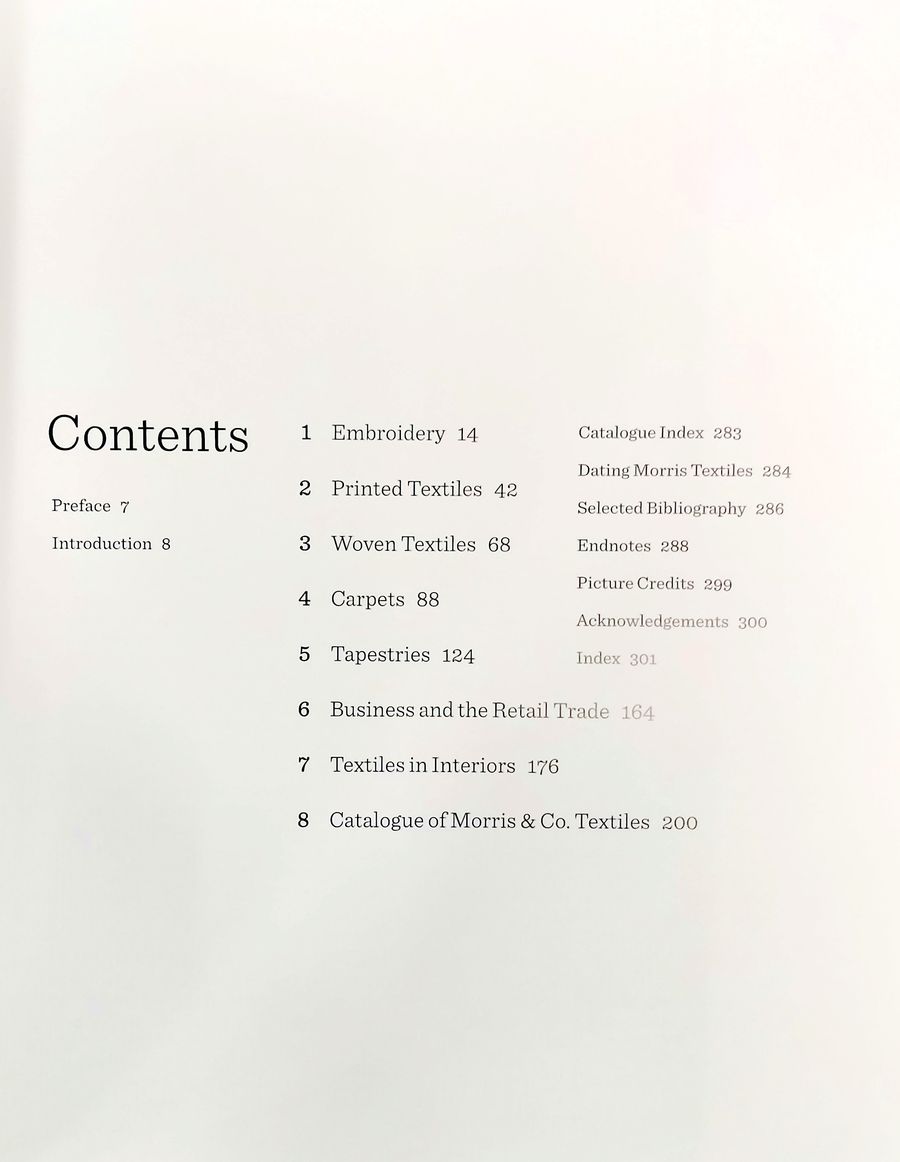 William Morris Textiles (V&A Museum)