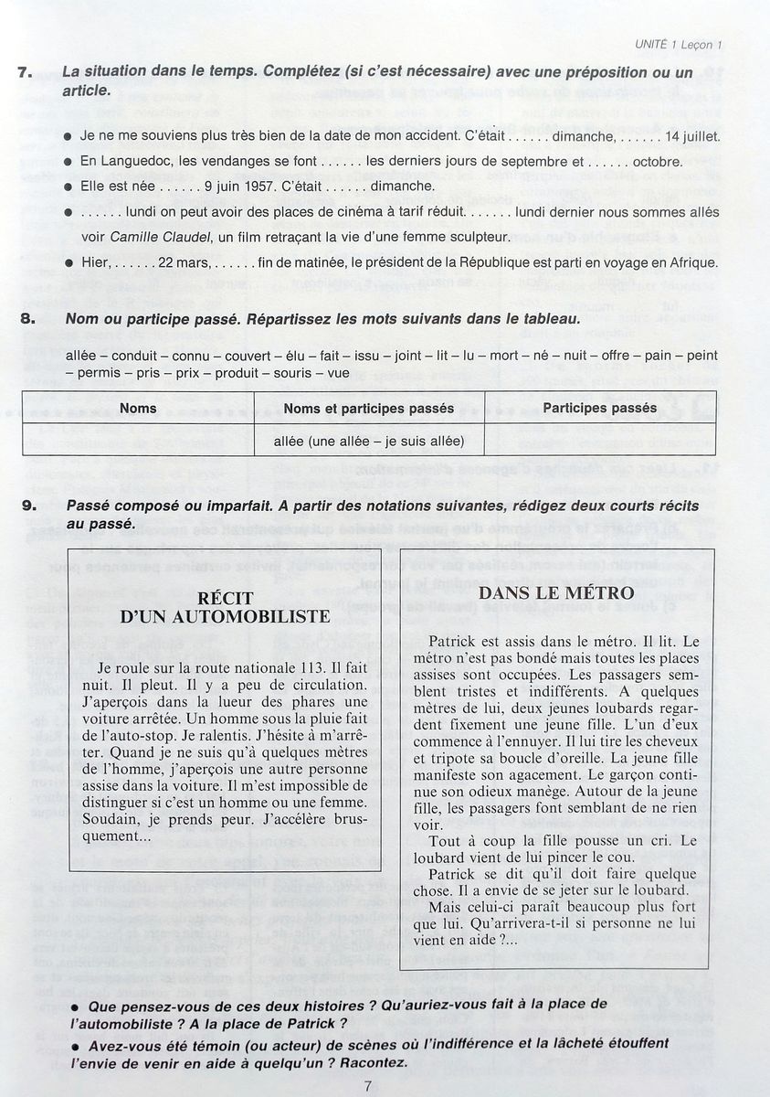 Le Nouveau Sans Frontieres 3 Cahier d'exercices