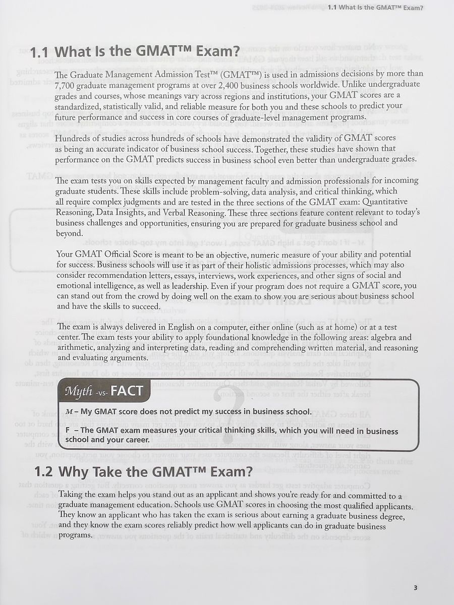 GMAT Official Guide Data Insights Review 2024-2025 Book + Online Question Bank