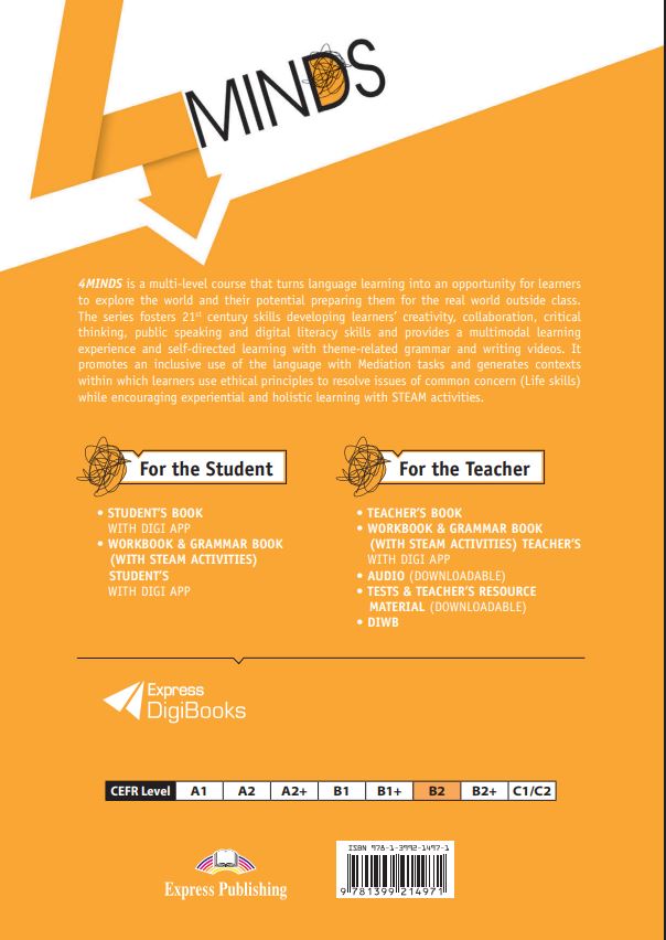 4Minds B2 Student's Book with Digibooks