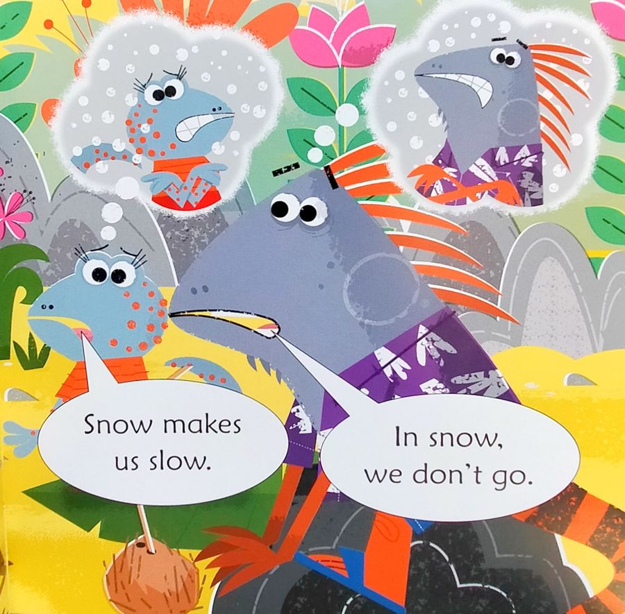 Usborne Phonics Readers Lizard in a Blizzard