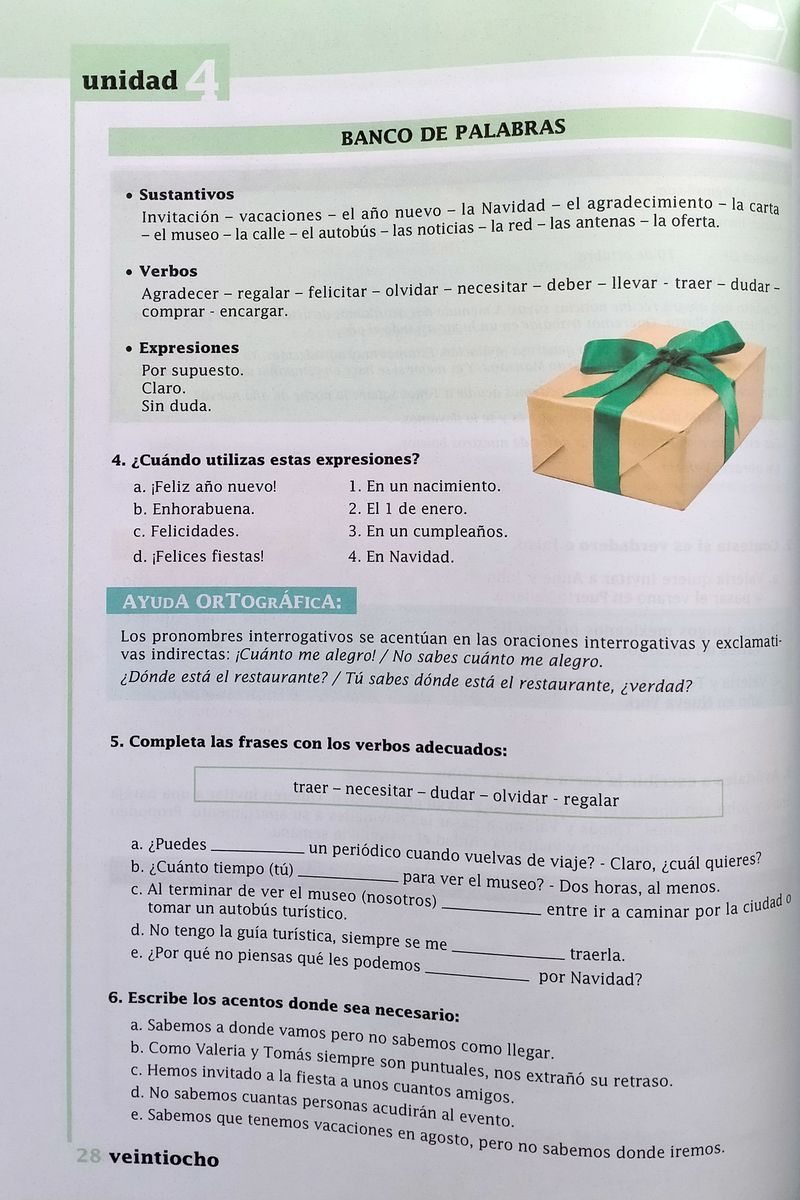 Destrezas ELE A1-A2 Expresion escrita