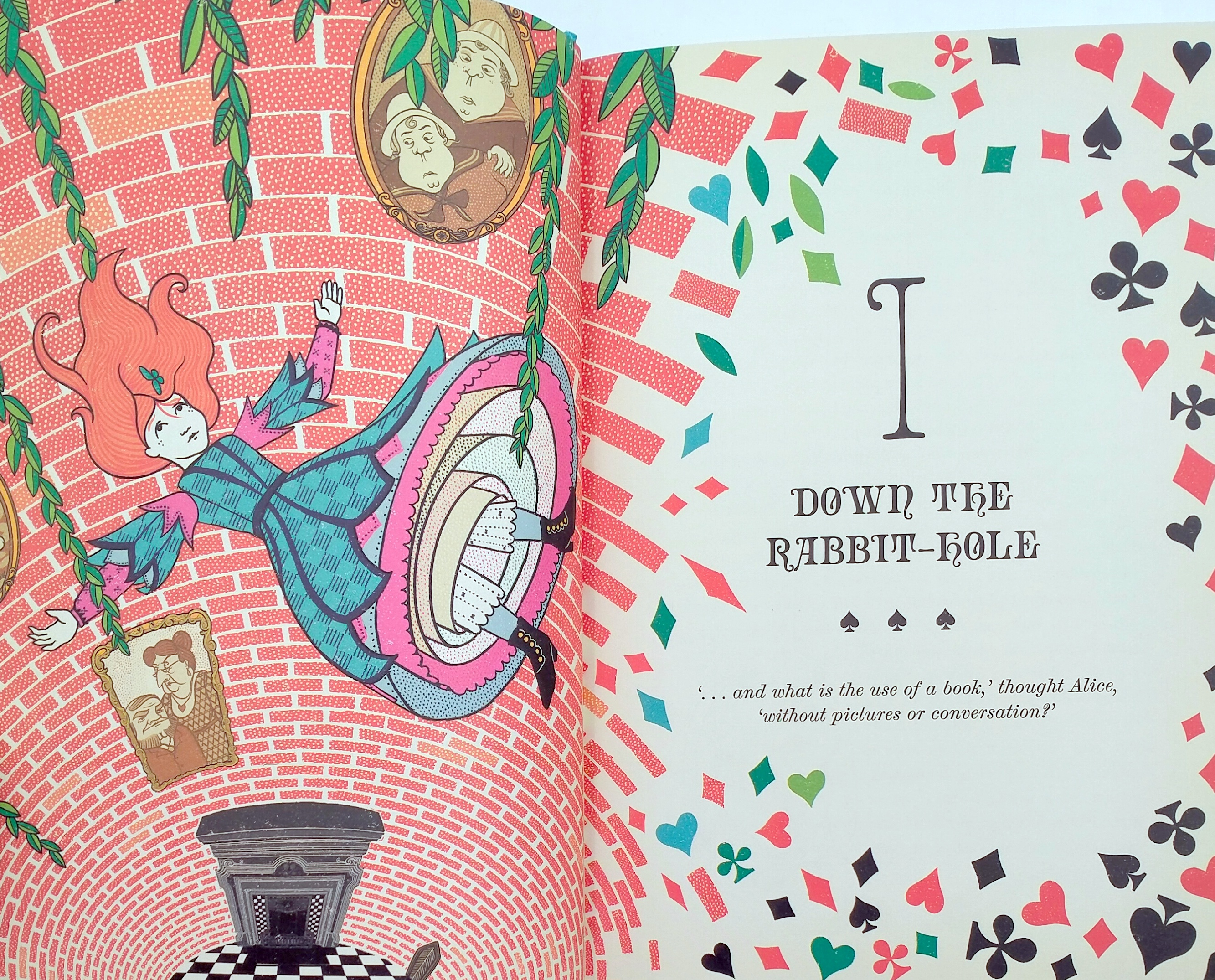 Alice's Adventures in Wonderland and Through the Looking-Glass MinaLima Edition (Illustrated with Interactive Elements)