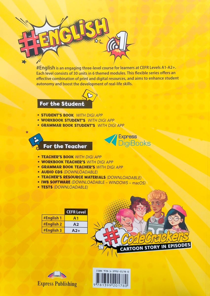 #English 1 Student's Book and Workbook with Digibook