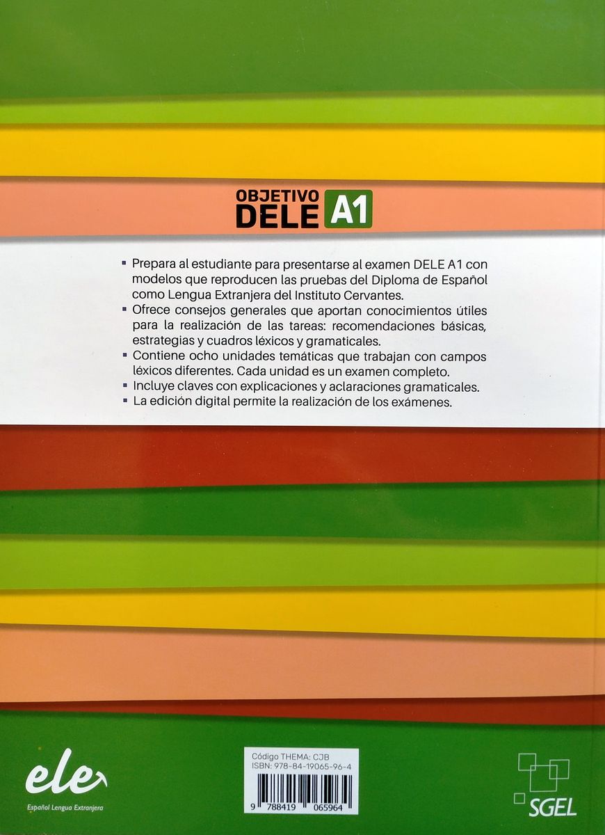 Objetivo DELE A1 Nueva edicion