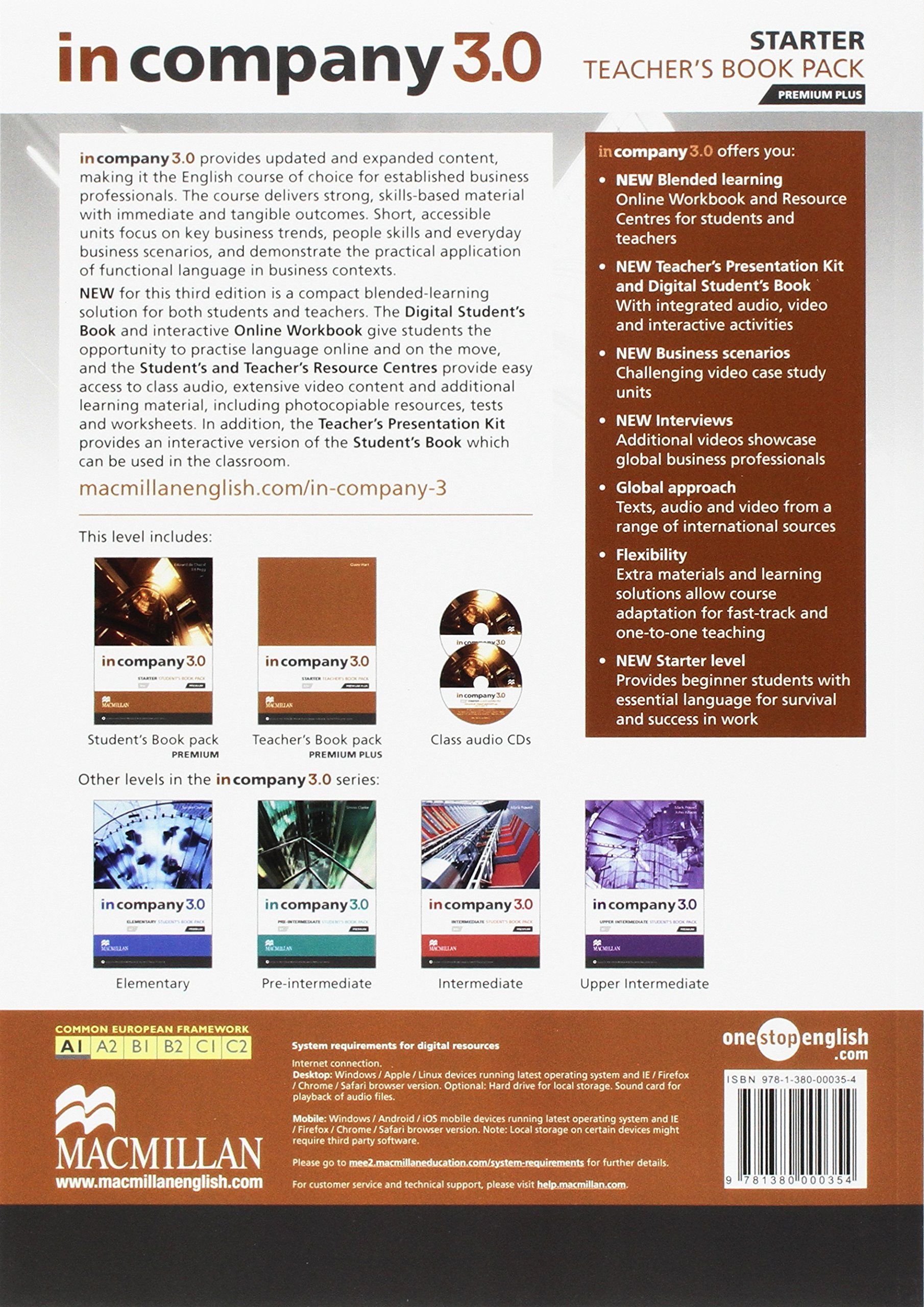 In Company 3.0  Starter Teacher's Book Premium Plus