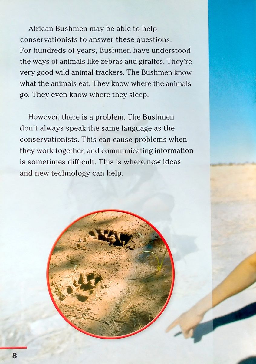 Footprint Reading Library 1000 Headwords Wild Animal Trackers (A2)