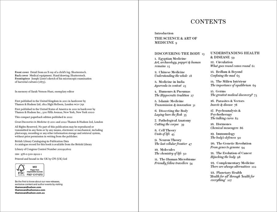 Great Discoveries in Medicine