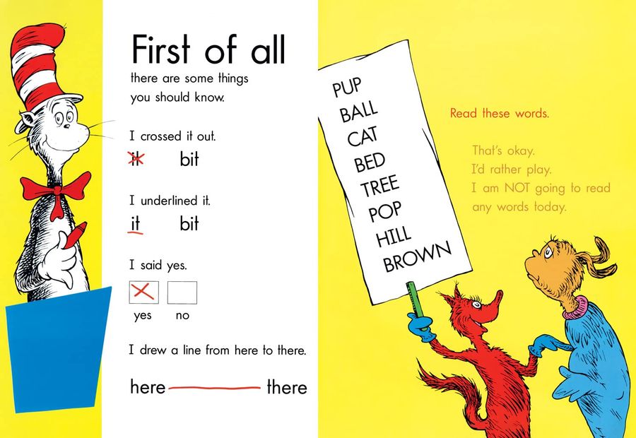 I Am Not Going to Read Any Words Today An Introduction to Rhyming Words