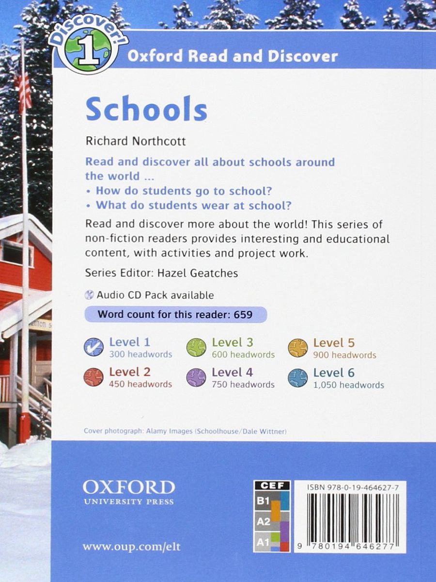 Oxford Read and Discover 1 Schools with Audio Download (access card inside)