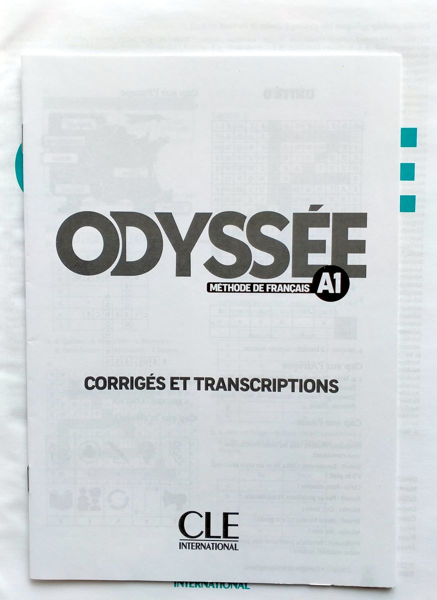 Odyssee A1 Cahier d'activites + Audio en ligne