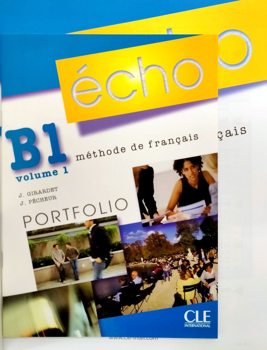 Echo Novelle edition B1.1 Livre de l'eleve + Portfolio + DVD-ROM