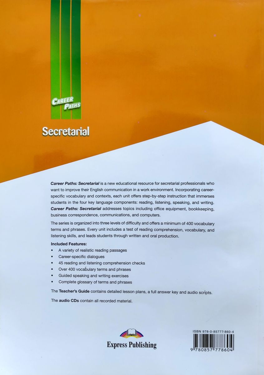 Career Paths Secretarial Teacher's Guide, Student's Book with Digibook and Online Audio