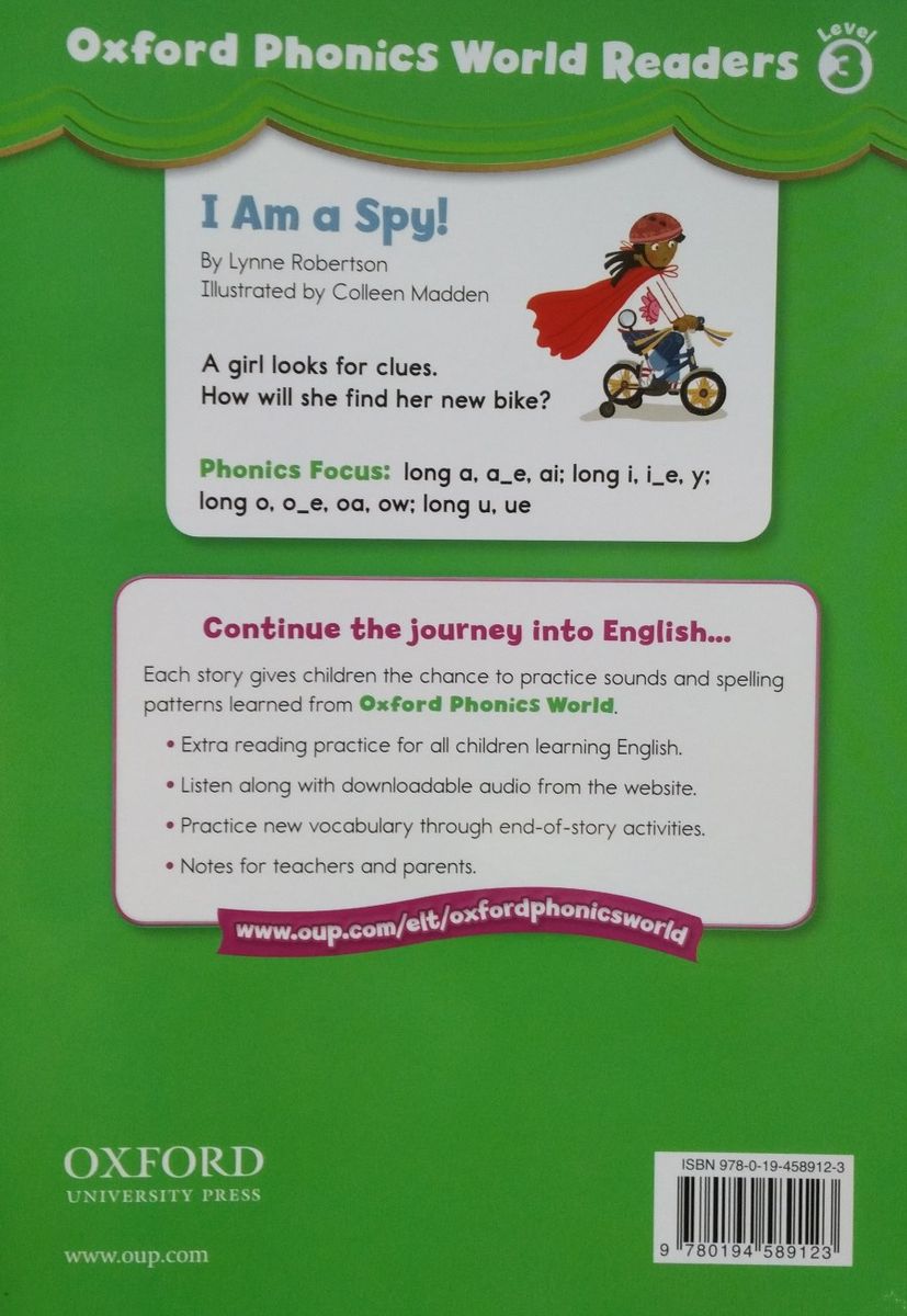 Oxford Phonics World Readers 3 I am a Spy
