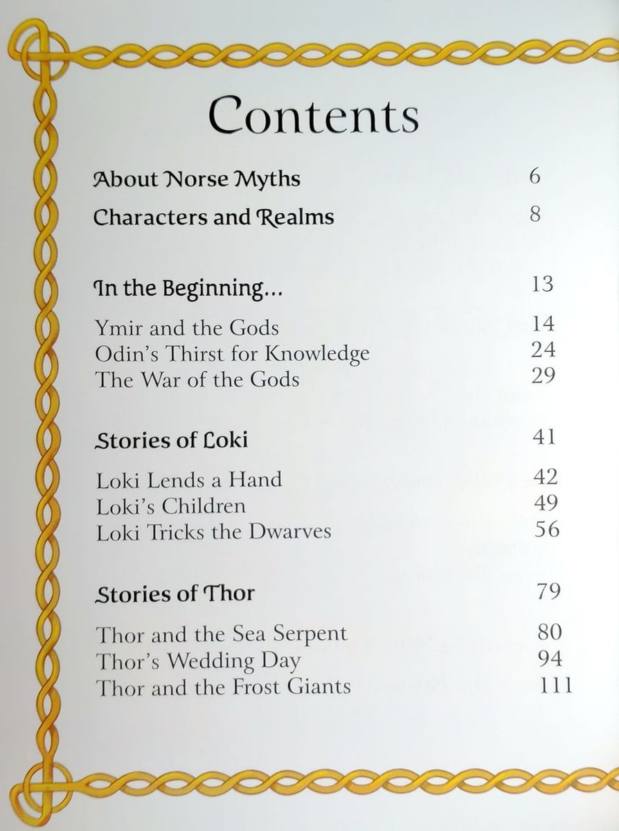 Usborne Illustrated Norse Myths