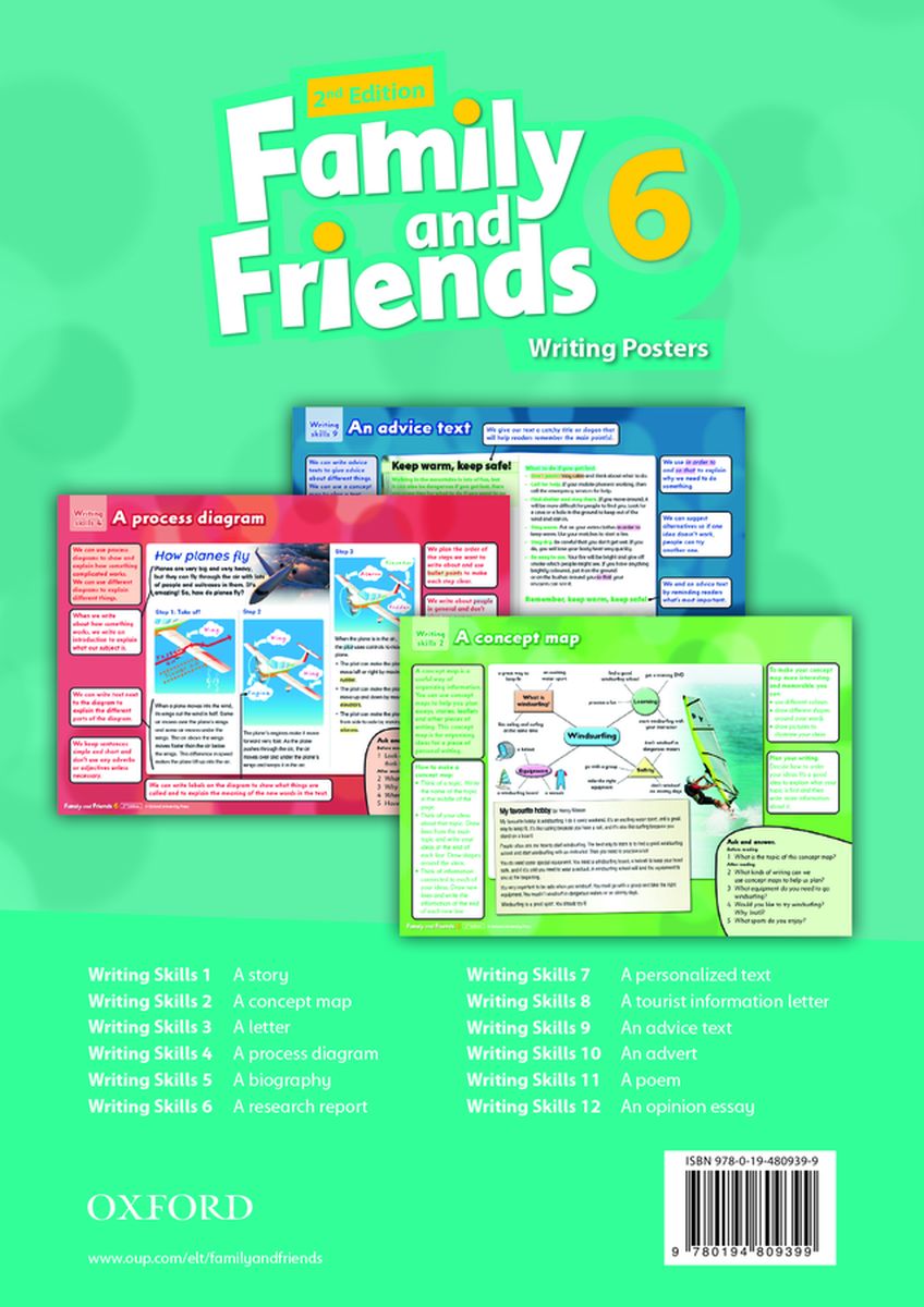 Family and Friends (2nd edition) 6 Posters