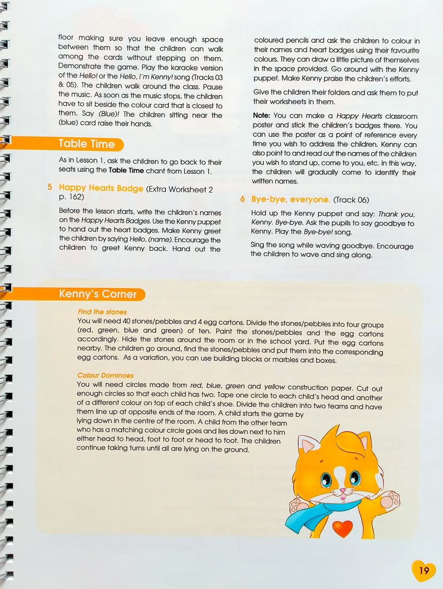 Happy Hearts 1 Teacher's Book