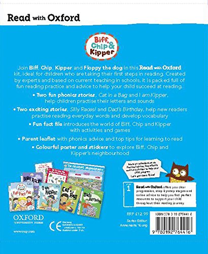 Read with Oxford Stage 1 Biff, Chip and Kipper I Can Read Kit