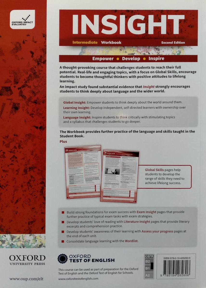 Insight (2nd edition) Intermediate Workbook