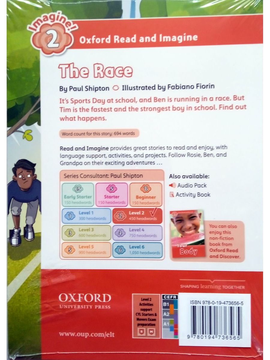 Oxford Read and Imagine 2 The Race with Audio Download (access card inside)