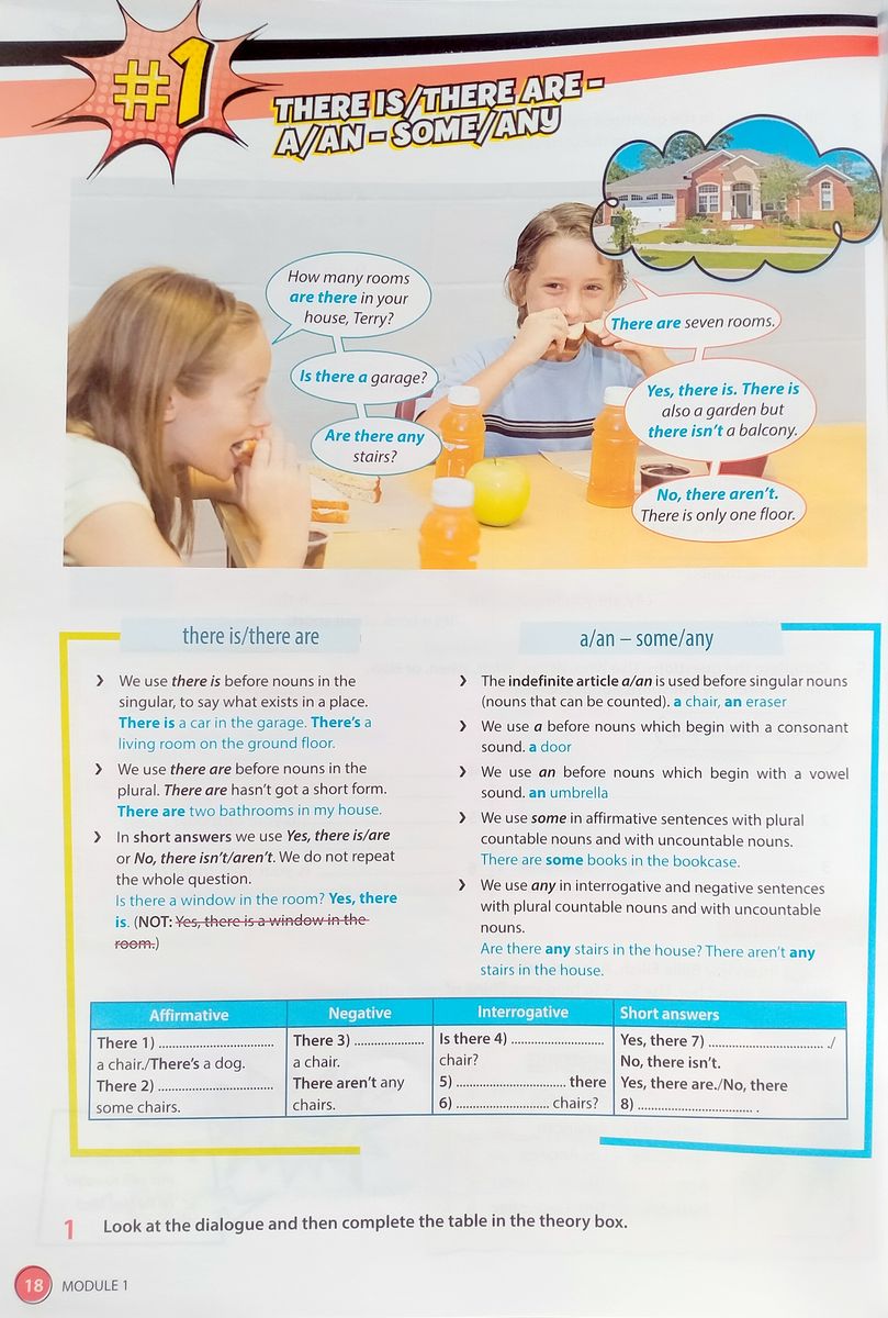 #English 1 Grammar Student's Book with Digibook