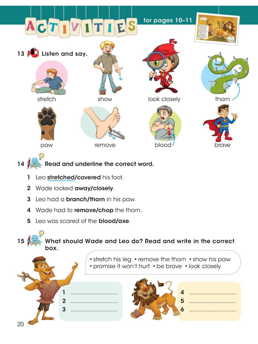 Short Tales 5 The Woodcutter and the Lion Student's Book with Digibook