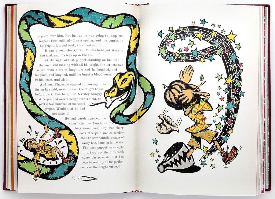 The Adventures of Pinocchio Interactive MinaLima Edition