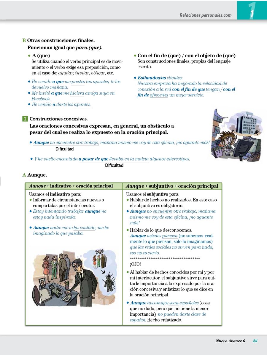 Nuevo Avance 6 Libro del alumno + CD