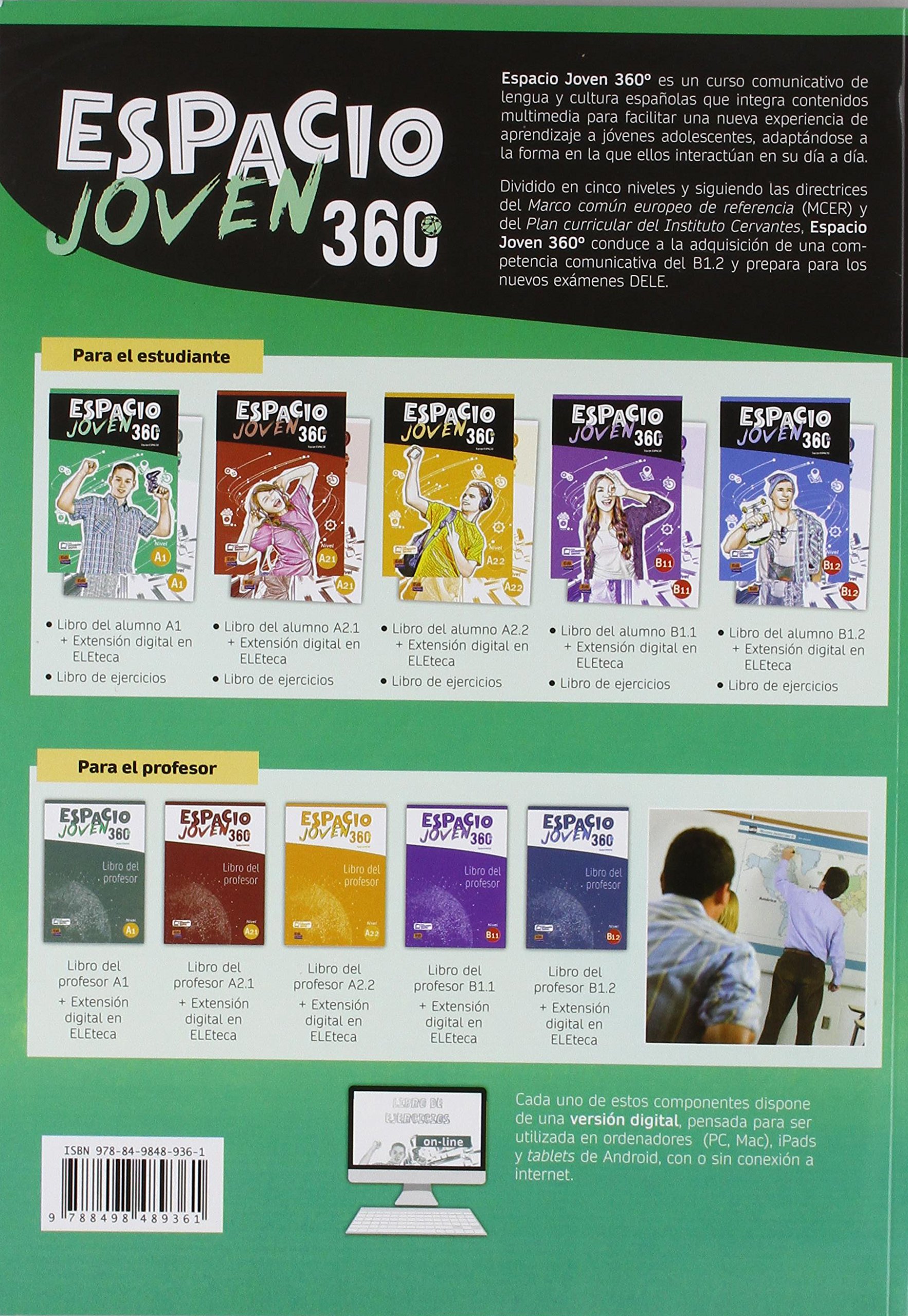 Espacio Joven 360 A1 Libro del alumno + Extension digital en ELEteca