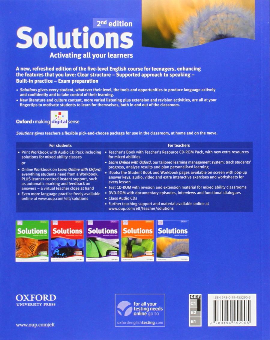 Solutions (2nd edition) Advanced Student's Book