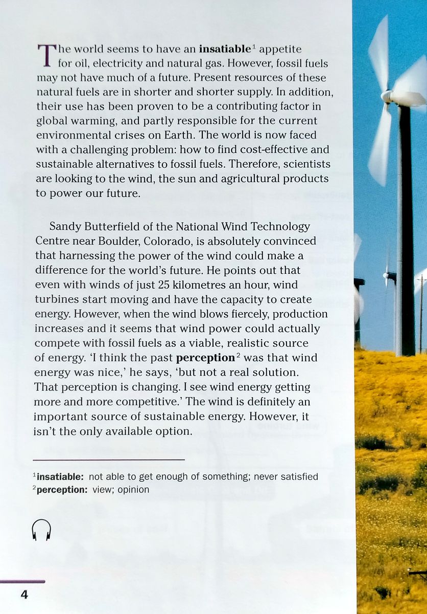 Footprint Reading Library 3000 Headwords Alternative Energy (C1)