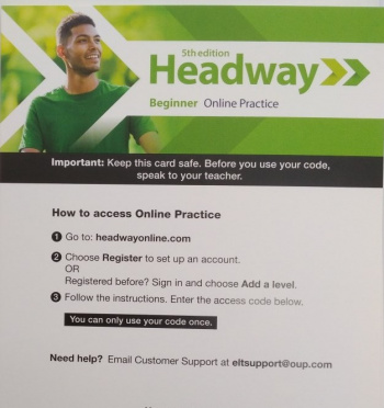 Headway (5th edition) Beginner Online Practice Student's Resource Centre (для студентов)