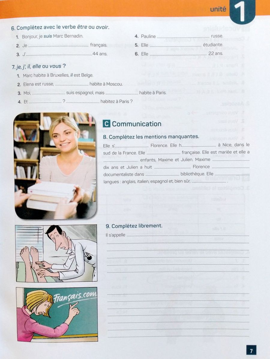 Francais.com Debutant A1-A2 3eme edition Cahier d'exercices
