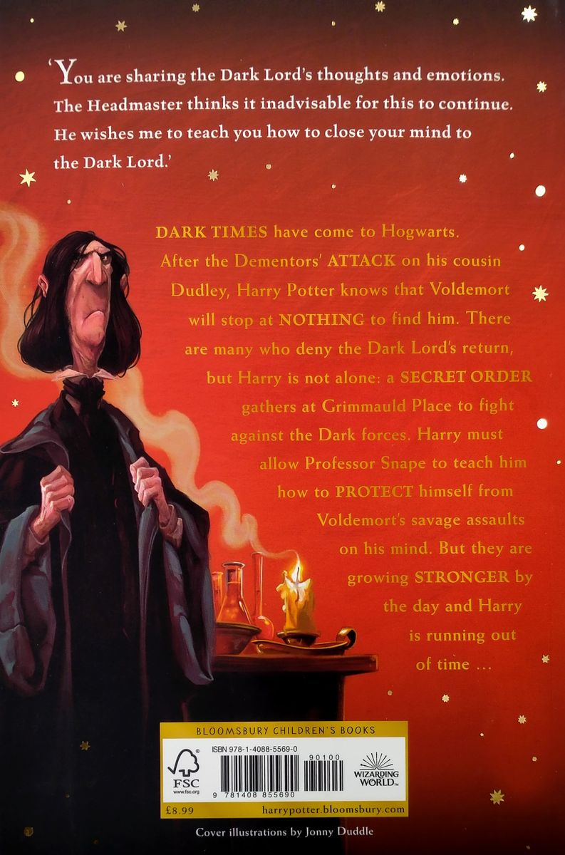 Harry Potter and the Order of the Phoenix Paperback