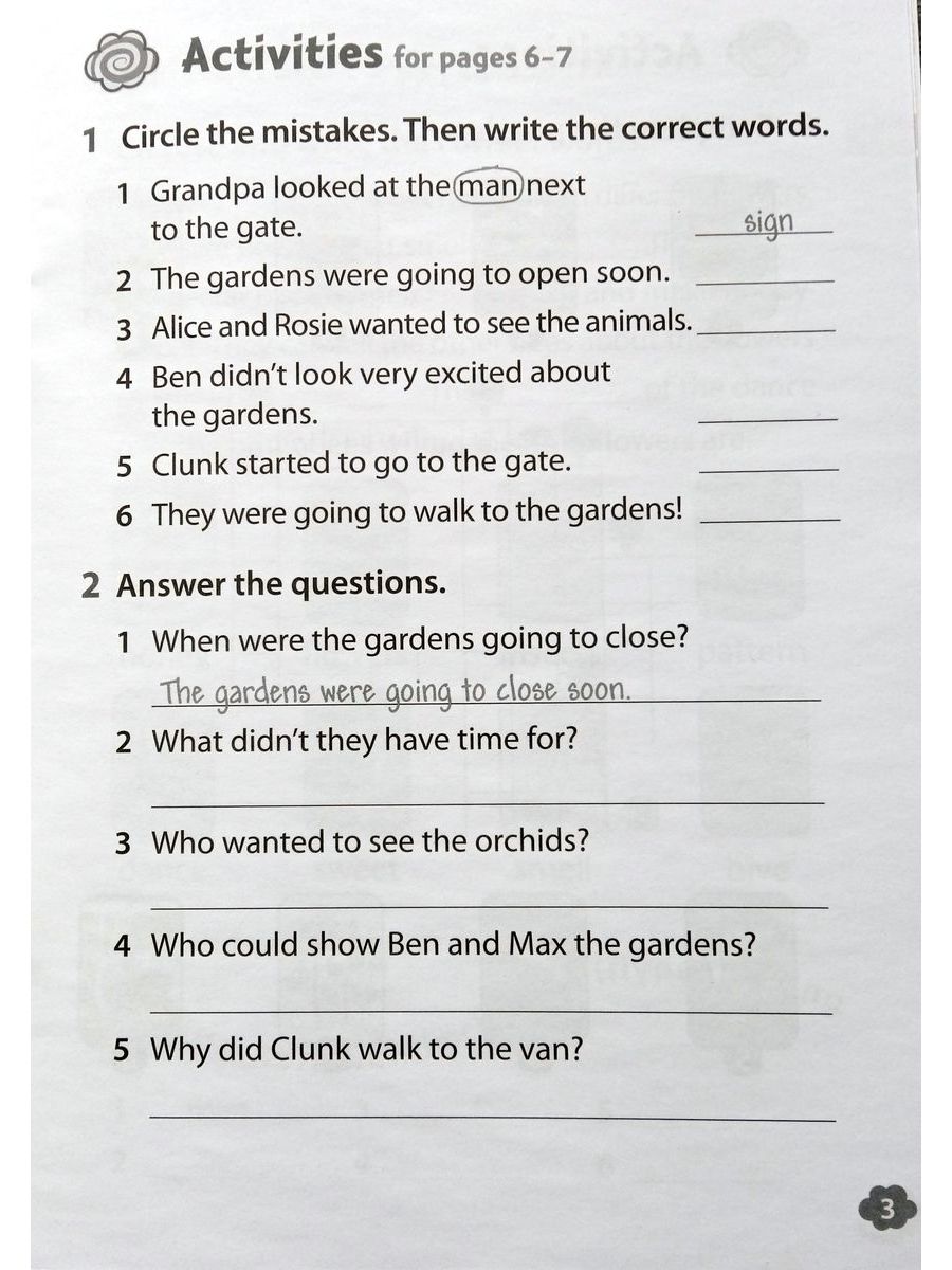 Oxford Read and Imagine 4 The Flower Thief Activity Book