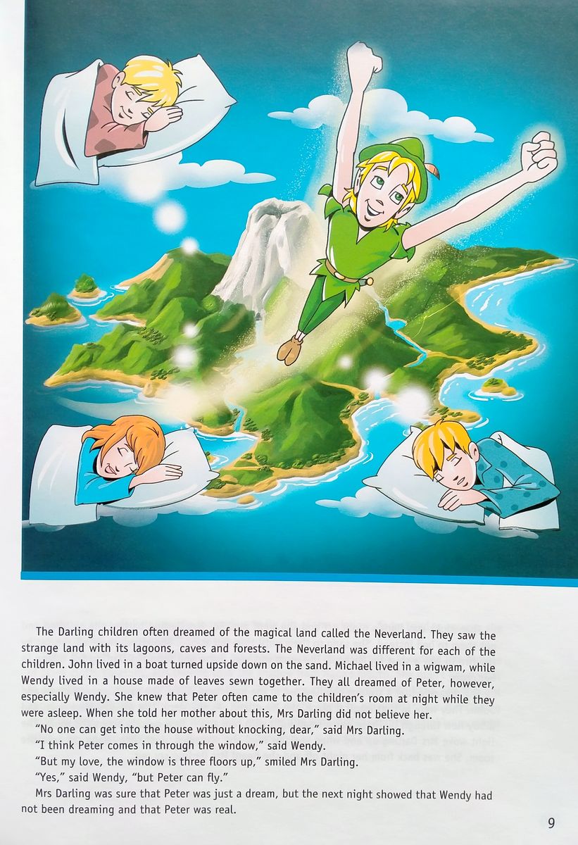 Showtime Readers 1 Peter Pan with Cross-Platform Application