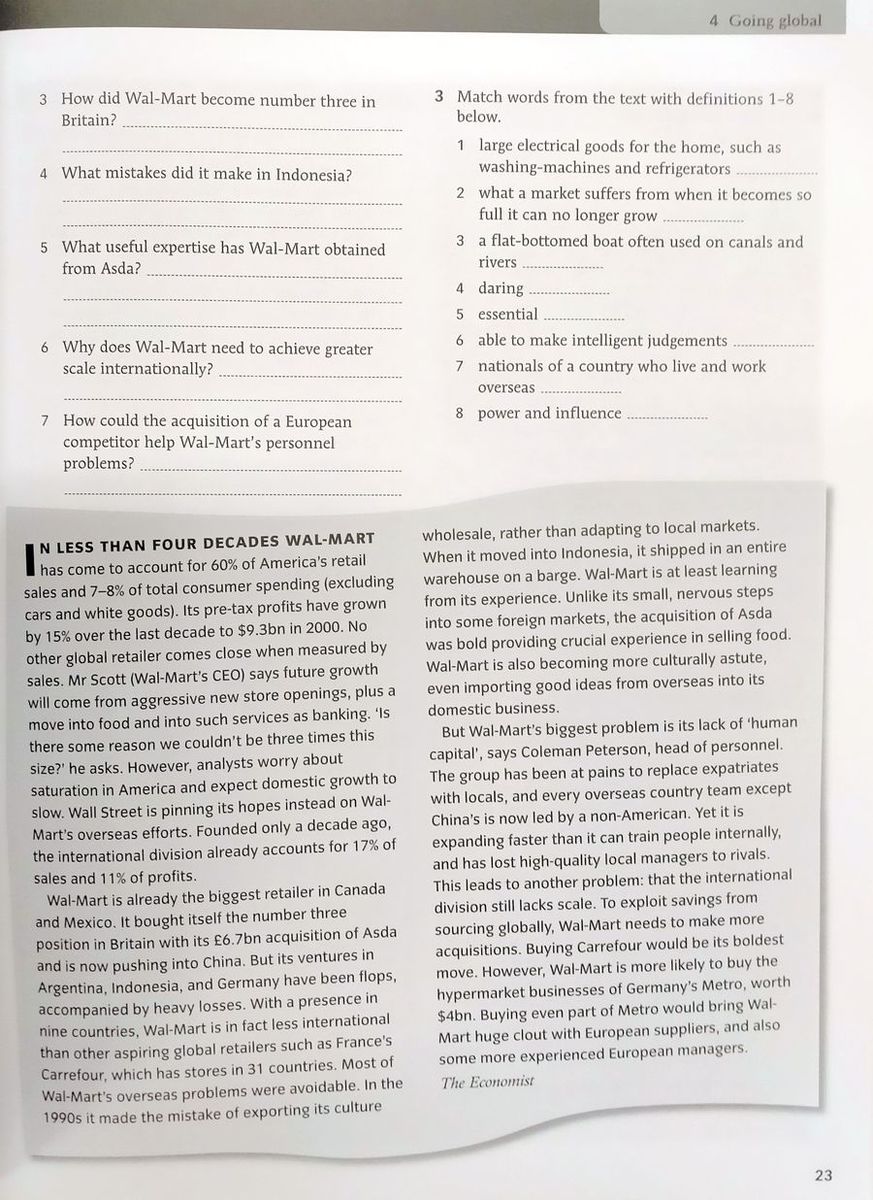 Head for Business Upper-Intermediate Workbook