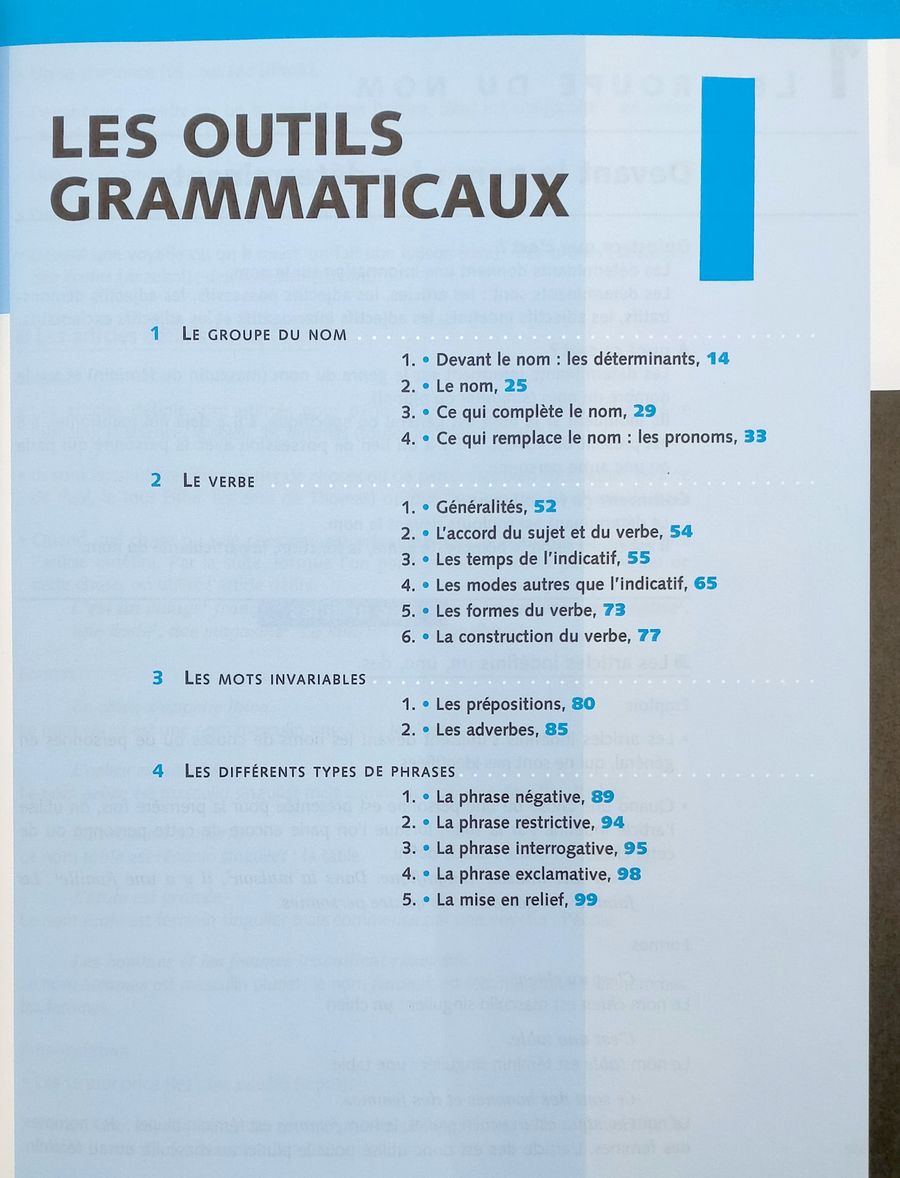 Grammaire expliquee du francais Debutant Livre