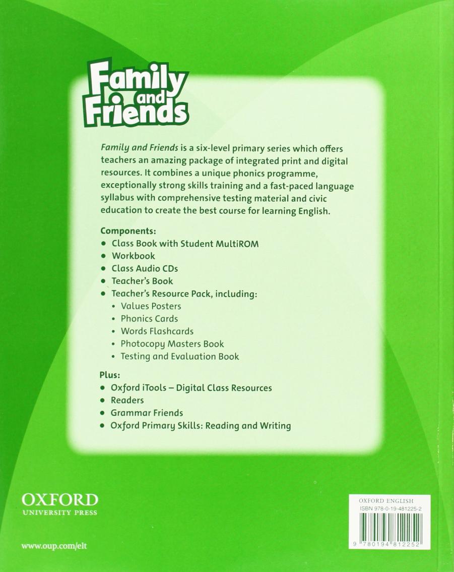 Family and Friends 3 Workbook