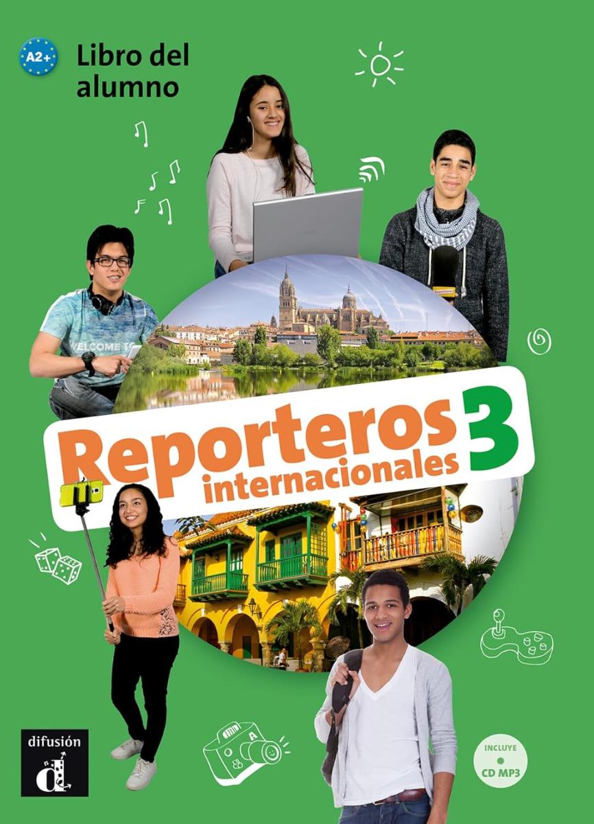 Reporteros Internacionales 3 Libro del alumno +CD
