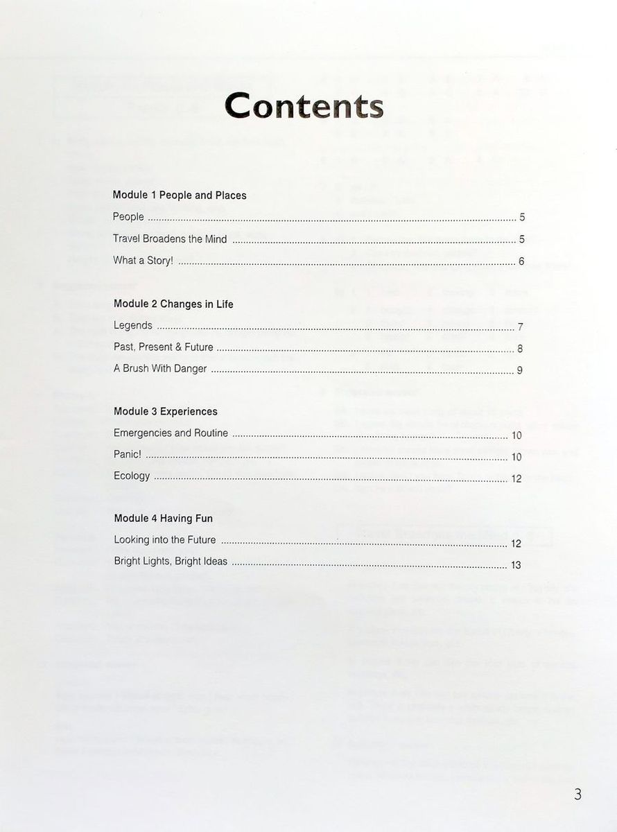 Enterprise 3 Pre-Intermediate Video Activity Book Key