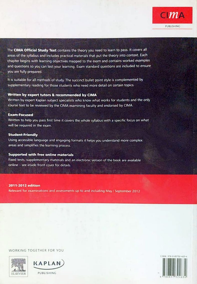 F3 Financial Strategy - Study Text