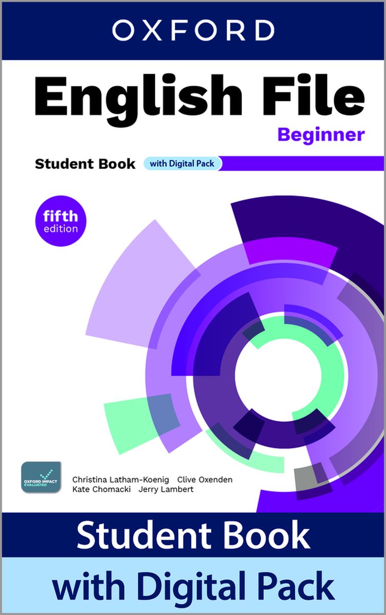 English  File (5th edition) Beginner Student Book with Digital Pack