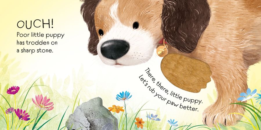 Usborne Touchy-feely There There Little Puppy