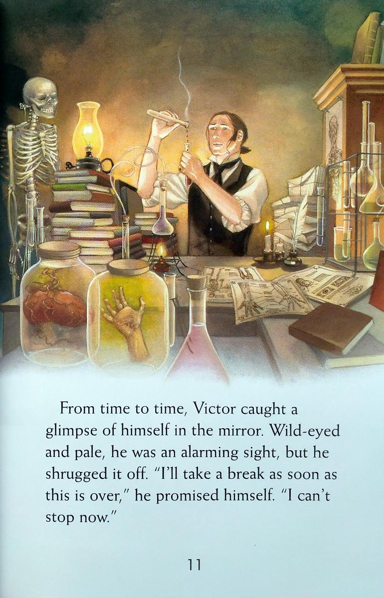 Usborne Young Reading 3 Frankenstein