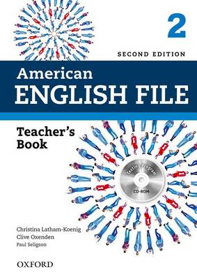 American English File (2nd Edition) 2 Teacher's Book with Testing Program CD-ROM